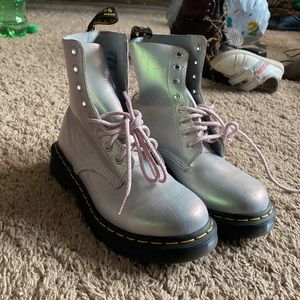 Iridescent Doc Martens